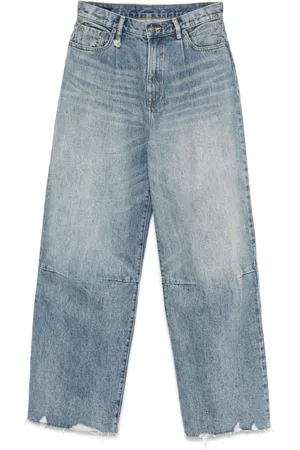 R13 Jeans Wayne a gamba ampia