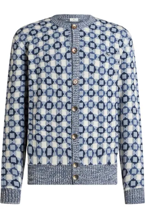 Etro Cardigan con motivo jacquard