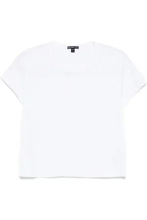 James Perse T-shirt in jersey con finitura spazzolata