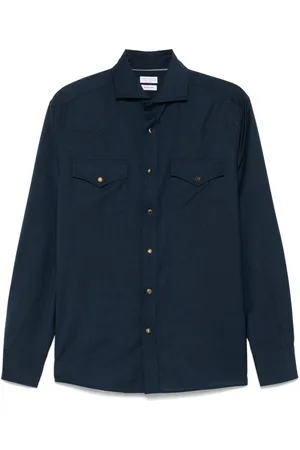 Brunello Cucinelli Camicia in lana