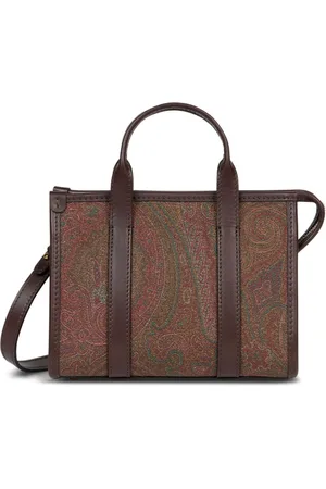 Etro Borsa tote mini con stampa paisley