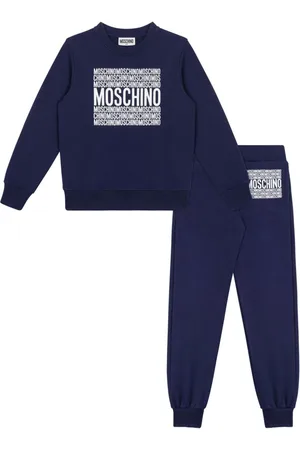 Moschino Tuta sportiva con stampa