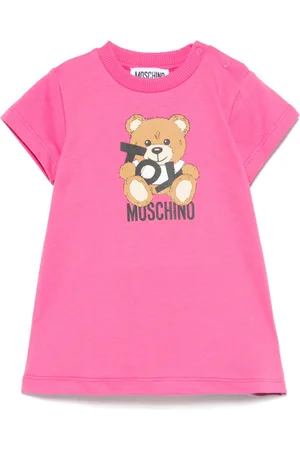 Moschino Abito Teddy Bear con stampa