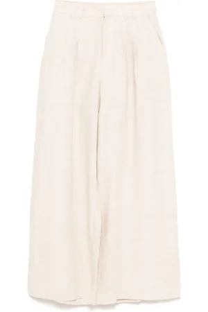 Bambah Pantaloni dritti in lino