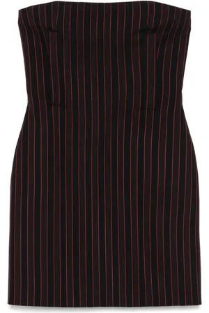Alexander McQueen Abito corto gessato