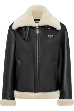 Philipp Plein Giacca in shearling cruelty-free