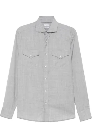 Brunello Cucinelli Camicia in lana