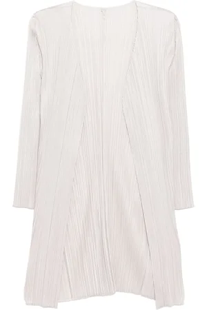 PLEATS PLEASE ISSEY MIYAKE Giacca lunga plissettata