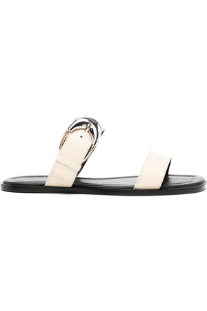 Staud Sandali Harlow con suola piatta