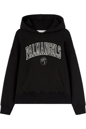 Palm Angels Felpa College Palm con cappuccio