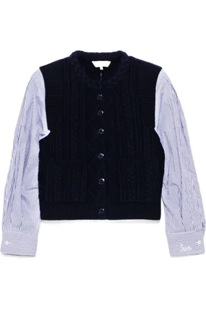 SEA Cardigan con inserti