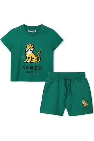 Kenzo Set con shorts e stampa logo