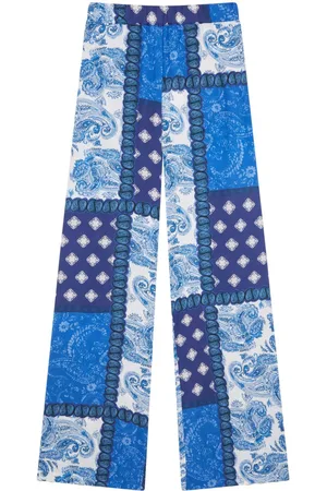 Donde Esteban Pantaloni con design patchwork