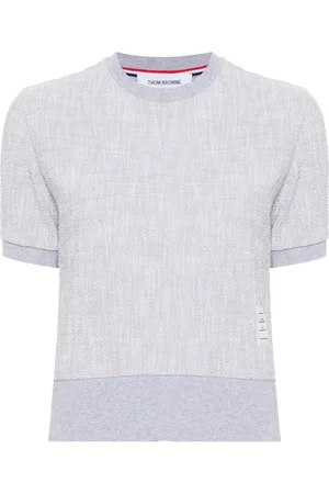 Thom Browne T-shirt con applicazione