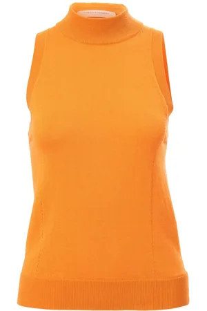 Carolina Herrera Top con collo rialzato