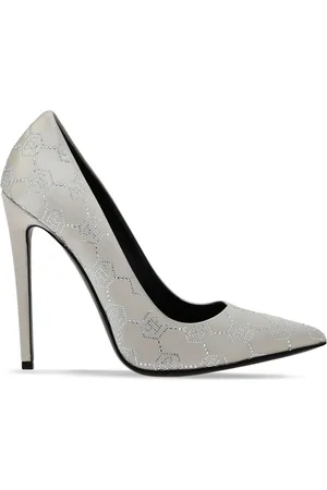 Philipp Plein Pumps con monogramma e strass