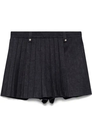 Maje Shorts effetto gonna a pieghe
