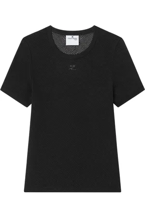 Courrèges T-shirt in rete