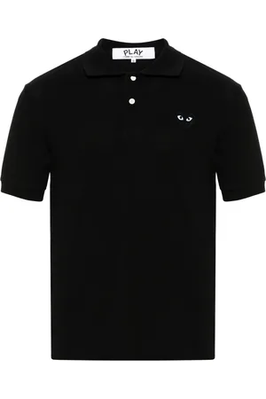 Comme des Garçons Polo con applicazione