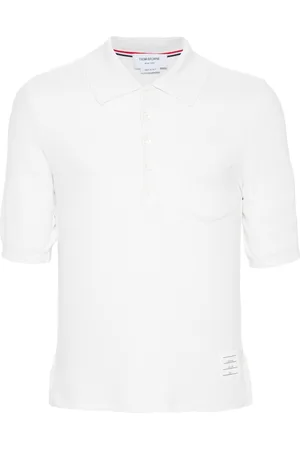 Thom Browne Polo con dettaglio a 4 righe