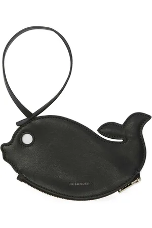 Jil Sander Portafoglio con motivo balena