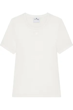 Courrèges T-shirt in rete