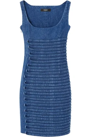 VERSACE Abito corto denim