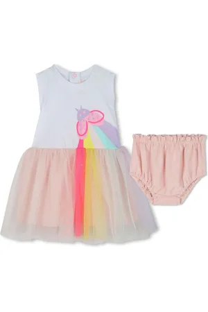 Billieblush Completo abito con ricamo