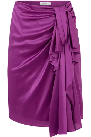 Nina Ricci Gonna drappeggiata asimmetrica