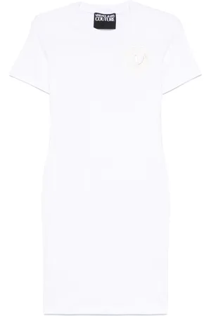 VERSACE Abito corto con stampa