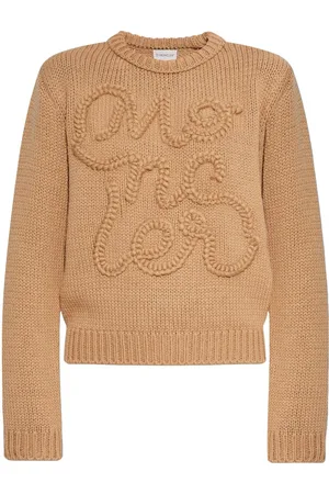 Moncler Felpa in cotone con ricamo