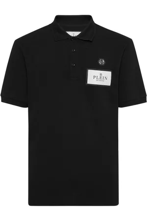 Philipp Plein Polo con applicazione logo