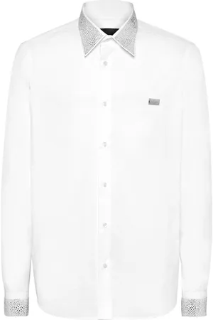 Philipp Plein Camicia con cristalli