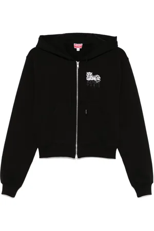 Kenzo Felpa con cappuccio e logo