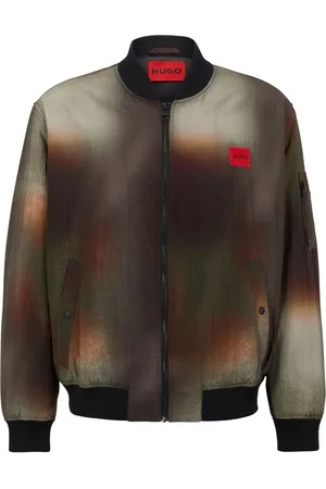 HUGO BOSS Bomber con applicazione Byler