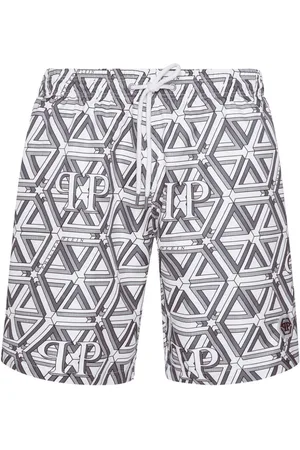 Philipp Plein Costume da bagno con monogramma
