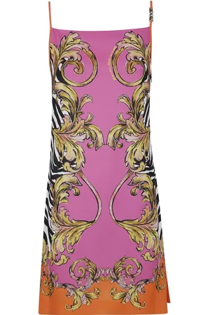 VERSACE Abito corto Outline Barocco