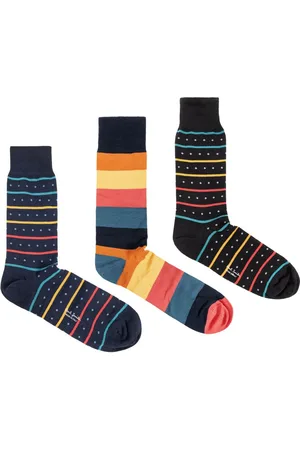 Paul Smith Set di 3 paia di calzini Artist Stripe