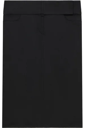 Courrèges Gonna midi con cintura