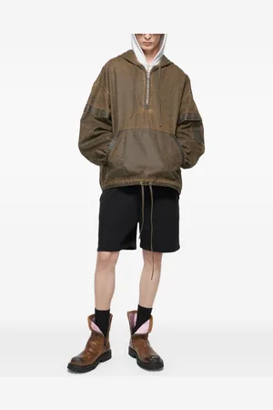 Acne Studios Shorts sportivi in pile