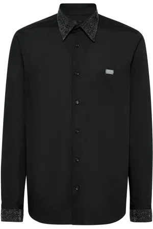 Philipp Plein Camicia con cristalli