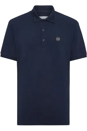 Philipp Plein Polo con applicazione