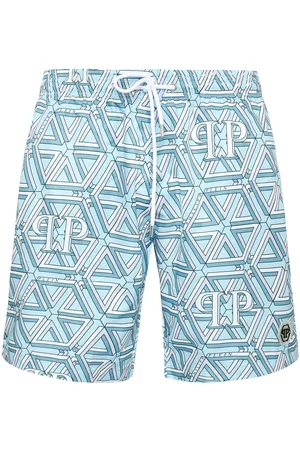 Philipp Plein Costume da bagno con monogramma
