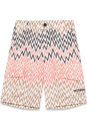 Missoni Shorts con stampa a zigzag