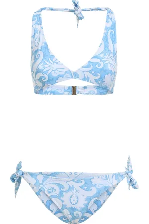Etro Set bikini con stampa paisley