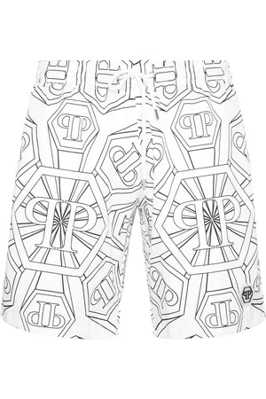 Philipp Plein Costume da bagno con monogramma