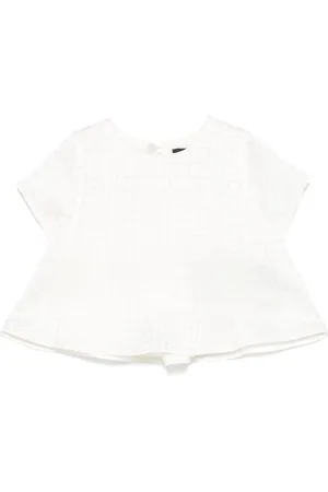 Balmain T-shirt con motivo jacquard