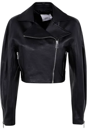 ERIKA CAVALLINI Giacca biker in pelle