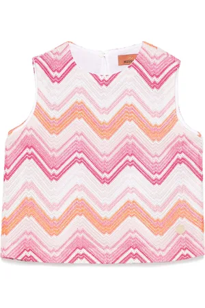 Missoni Top con motivo a zigzag
