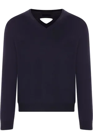 Prada Maglione in lana con scollo a V
